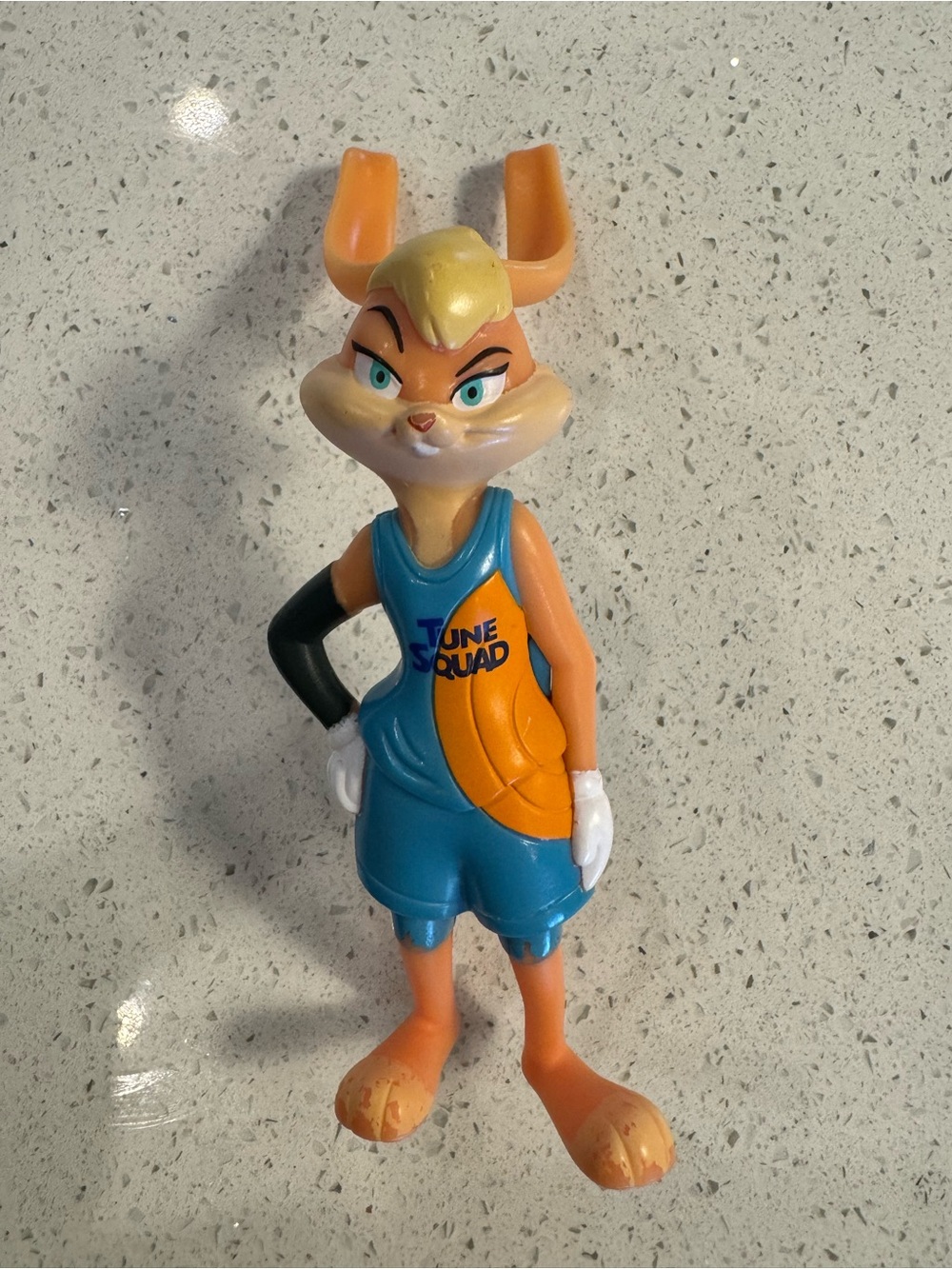 3/$10 Tune Squad Lola Bunny Orange & Blue Figure - Kids McDonalds toy